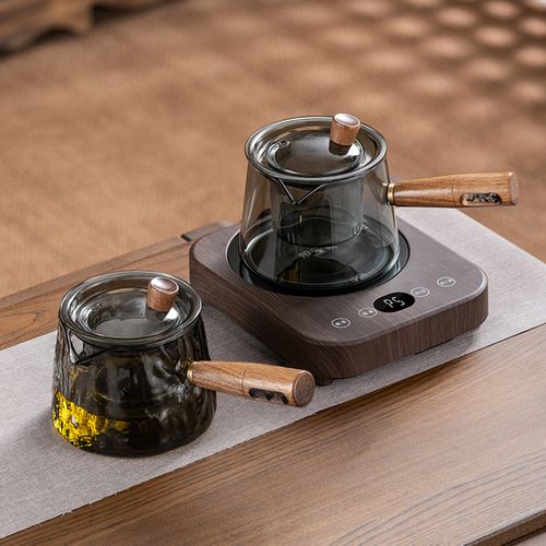 厂家直销炉元素超薄电陶炉茶炉迷你小型煮茶器家用烧水玻璃蒸煮壶
